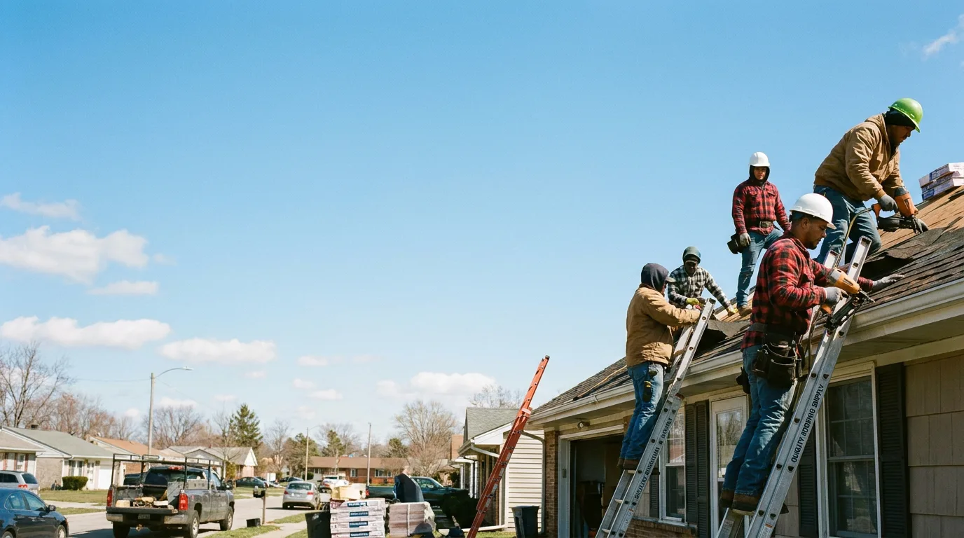 Roofing in Moreauville, LA near me